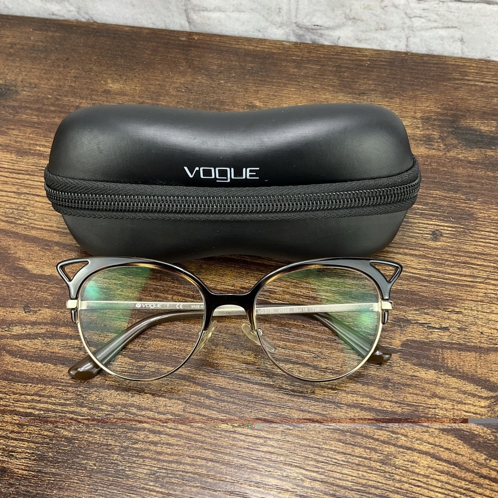 Vogue Adult Eyeglasses Frame 50-18-135‎ Tortoise Cat Eye 5138 W656